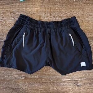 Vuori Black Women's Athletic Shorts